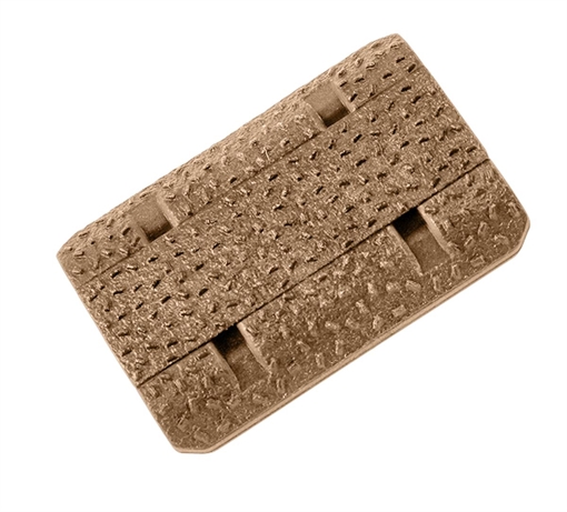 Picture of Magpul Industries M-LOK Rail Covers, Type 2Rail Cover, Includes 6 panels each covering one M-LOK slot, Fits M-LOK, Flat Dark Earth MAG603-FDE MAG603FDE