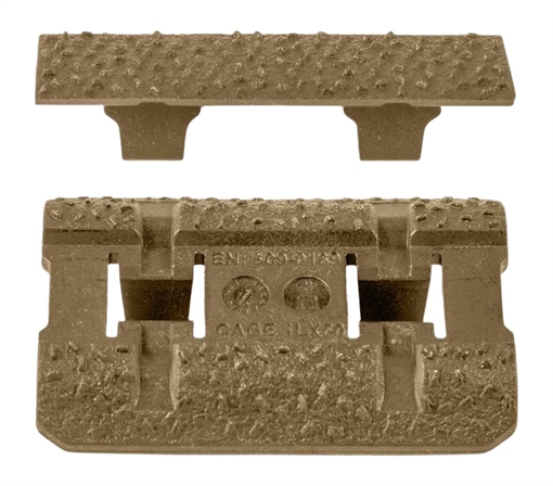 Picture of Magpul M-LOK RAIL COVER, TYPE 2 MODIFIED COYOTE BROWN MAG603-MCB MAG603MCB