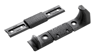 Picture of Magpul Industries M-LOK Hand Stop Kit, Includes one M-LOK Hand Stop, one M-LOK Index Panel, and one M-LOK Rail Cover Type 2, Black MAG608-BLK MAG608BLK