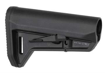 Picture of Magpul MAG626-BLK MOE SL-K Carbine Stock Black Synthetic for AR-15, M16, M4 with Mil-Spec Tube (Tube Not Included) MAG626BLK