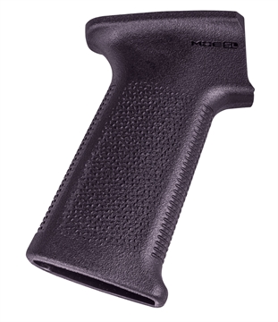 Picture of Magpul MAG682-PLM MOE SL Grip Aggressive Textured Plum Polymer for AK-47, AK-74 MAG682PLM