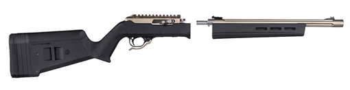 Picture of Magpul MAG760-BLK Hunter X-22 Stock Fixed Adjustable Comb Black Synthetic for Ruger 10/22 Takedown MAG760BLK