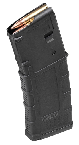Picture of Magpul Industries Magazine, M3, 300 Blackout, 30 Rounds, Fits AR Rifles, Optimized Internal Geometry For 300BLK Bullets, Distinct Exterior Rib Design To Mitigate Crossloading, Black MAG800-BLK MAG800BLK