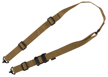 Picture of Magpul Industries MS1 QDM Sling, Fits AR Rifles, 1 or 2 Point Sling, Coyote Brown MAG939-COY MAG939COY