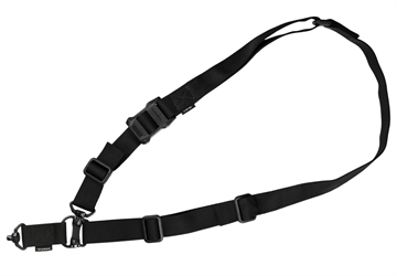 Picture of Magpul MS4 QDM Sling Black Nylon 48"-60" OAL Adjustable One-Two Point AR Platform MAG953BLK