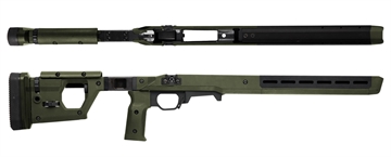 Picture of Magpul MAG997-ODG Pro 700 Stock Fixed w/Aluminum Bedding OD Green Synthetic for Remington 700 SA MAG997ODG