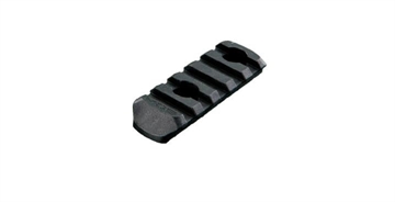 Picture of Magpul MOE Polymer Rail Sections Accessory Fits MOE Hand Guard 5 Slots Black Finish MAG406BLK