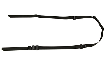 Picture of Magpul Industries MS1 Lite Sling, Fits AR Rifles, 1", Black MAG1312-BLK MAG1312BLK