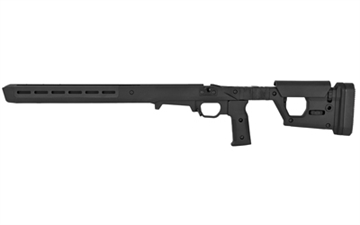 Picture of Magpul Industries Pro 700L Chassis, Fits Remington 700 Long Action, Fits Most Long Action AICS Pattern Magazines, Fully Adjustable/Ambidextrous, Push Button Folding, Billet Aluminum/Magpul Polymer Material, Black MAG1002-BLK