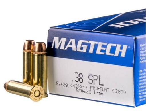 Picture of MAGTECH AMO 38 SPECIAL 130GR FMJ 50-RD ( 20 BOXES PER CASE ) 38T