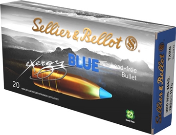 Picture of Sellier & Bellot eXergy 300WinMag 180gr TAC EX Blue 20 Per Box/10 Case SB300XA