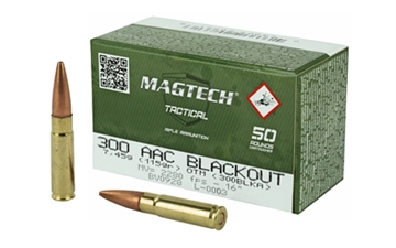 Picture of Magtech Tactical/Training 300Blackout 115gr Open Tip Match 50 Per Box/20 Case 300BLKA