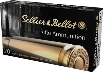 Picture of Sellier & Bellot Rifle 308Win 147gr Full Metal Jacket 20 Per Box/25 Case SB308A