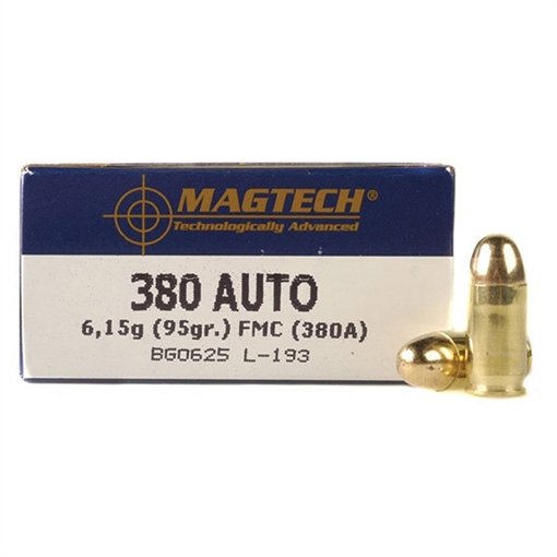 Picture of Magtech Range/Training CP 95gr Full Metal Jacket 50 Per Box/20 Case 380A