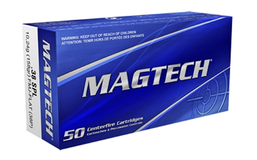 Picture of Magtech Sport Shooting, 38 Special, 158 Grain, Full Metal Jacket, 1000 Round Case 38P 754908170302