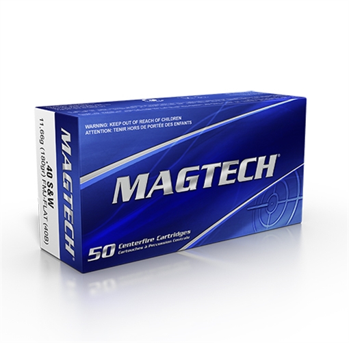 Picture of Magtech .40 S&W FMJ Flat 40BCS