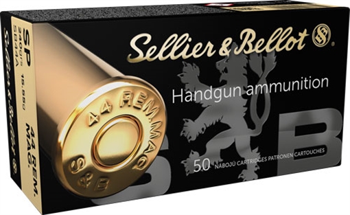 Picture of Sellier & Bellot Handgun 44RemMag 240gr Soft Point 50 Per Box/12 Case SB44A
