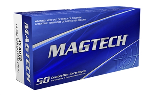 Picture of Magtech Sport Shooting, CP, 230 Grain, Full Metal Jacket, 1000 Round Case 45A
