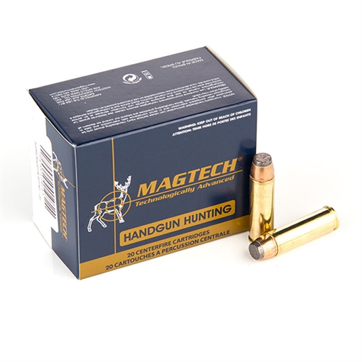 Picture of Magtech Range/Training 500S&WMag 400gr Semi Jacketed Soft Point Flat 20 Per Box/25 Case 500A