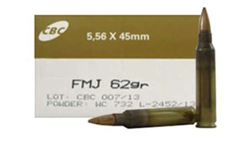 Picture of MAGTECH 5.56X45 62GRAIN FMJ 50RD BOX 20 BOXES PER CASE 556B