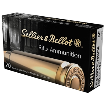 Picture of Sellier & Bellot Rifle 6.5Creedmoor 131gr Soft Point 20 Per Box/25 Case SB65B