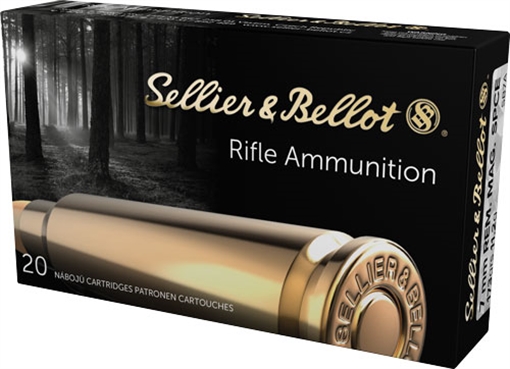Picture of Sellier & Bellot Rifle 7mmRemMag 173gr Soft Point Cut Through Edge 20 Per Box/20 Case SB7A