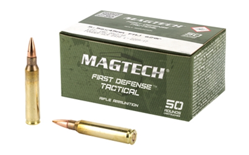 Picture of Magtech Tactical/Training 5.56x45mmNATO 62gr Full Metal Jacket 50 Per Box/20 Case 556B