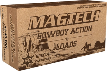 Picture of Magtech Cowboy Action 44-40Win 225gr Lead Flat Nose 50 Per Box/20 Case 4440B