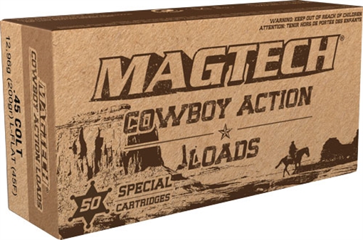 Picture of Magtech Cowboy Action 45Colt 200gr Lead Flat Nose 50 Per Box/20 Case 45F