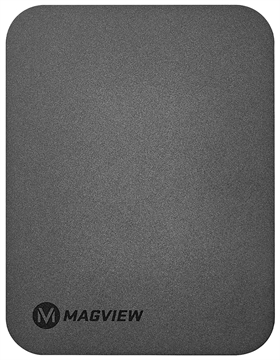 Picture of MagView Phone Plate, 2.5" x 3.25", For S1/B1 Adaptors, 3 Pack, Black 82017