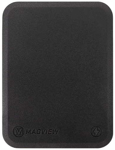 Picture of MagView CT, Wireless Charging Plate, 2.5" x 3.25", For S1/B1 Adaptors, Black 82028