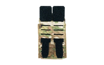 Picture of Haley Strategic Partners Haley Strategic Partners Mandible Vertical MOLLE Straps, Black STRP-MAND-V-1-2-BLK