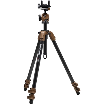 Picture of Manfrotto Manfrotto Alpha S.H.O.T. Tripod Ball Head Kit Carbon Brown MK-R04-SD