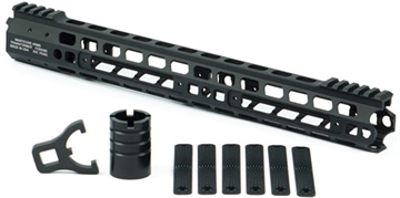 Picture of MANTICORE TRANSFORMER RAIL 15" GEN II BLACK FOR AR-15 MA19350 MA-19350