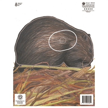 Picture of Maple Leaf Press Maple Leaf NFAA Animal Faces Group 4 Muskrat NFA-28