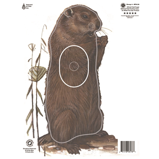 Picture of Maple Leaf Press Maple Leaf NFAA Animal Faces Group 4 Woodchuck NFA-24