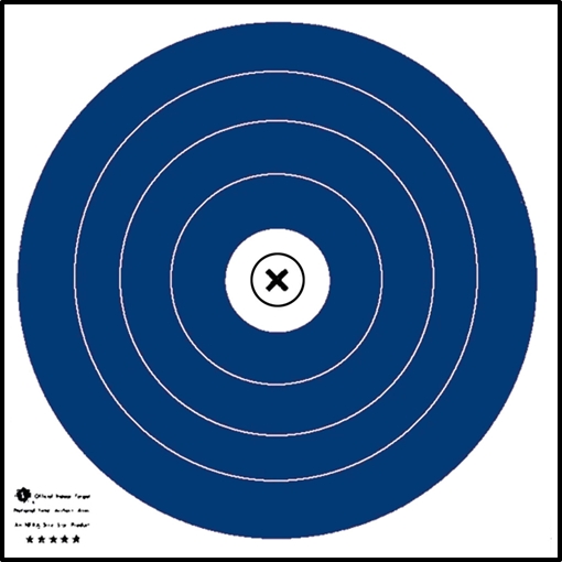 Picture of Maple Leaf Press Maple Leaf NFAA Indoor Target 40cm Target 25 pk. NFI-1P