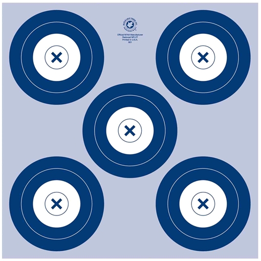 Picture of Maple Leaf Press Maple Leaf NFAA Indoor Target 5 Spot Target 25 pk. NFI-2P