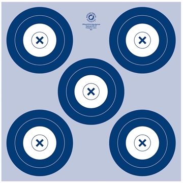 Picture of Maple Leaf Press Maple Leaf NFAA Indoor Target 5 Spot Target 25 pk. NFI-2P