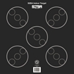 Picture of Maple Leaf Press Maple Leaf S3DA 3D Target Face Black ASA 25 pk. S3DA-BLK-P