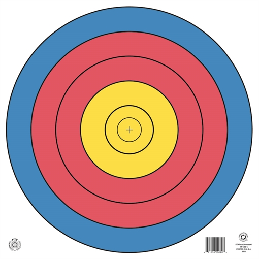 Picture of Maple Leaf Press Maple Leaf Target Face FITA 5-Ring 80 cm. WP-1X80C