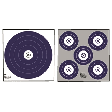 Picture of Maple Leaf Press Maple Leaf Target Face NFAA Double Sided Indoor 100 pk. NFI-4P
