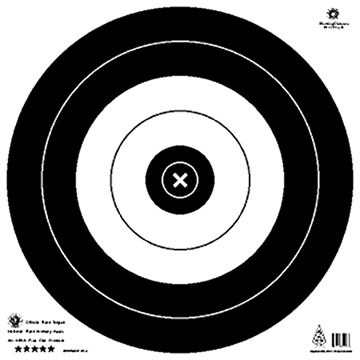 Picture of Maple Leaf Press Maple Leaf Target Face NFAA Field 50 cm. 25 pk. NFF-50