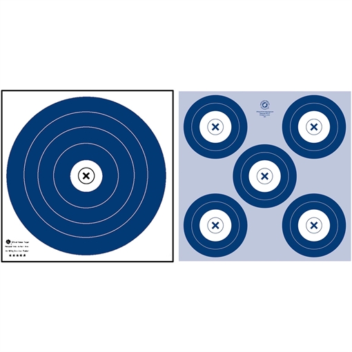 Picture of Maple Leaf Press Maple NFAA Dual 1-Spot/5-Spot Target 25 pk. NFI-4P