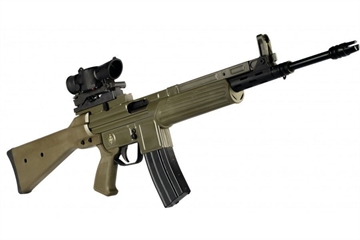 Picture of MarColMar CETME LV/S 223 Rifle with SUSAT 4X Scope 30rd Magazine LVSGRGR