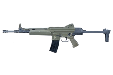 Picture of MarColMar Firearms CETME LC GEN 2 223 Rem / 5.56x45mm Spanish Green Semi-Automatic Rifle with Rail LCGRGRREFH