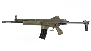 Picture of MarColMar Firearms CETME LC GEN 2 223 Rem / 5.56x45mm Spanish Green Semi-Automatic Rifle without Rail LCGRGRNREFH