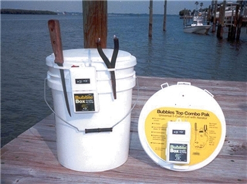 Picture of MARINE METAL PRODUCTS BUBBLES TOP COMBO PAK 5GAL LID LB-11