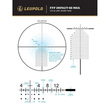 Picture of Leupold MARK 5HD 7-35X56MM FFP IMPACT-60 MOA RETICLE BLACK 174548