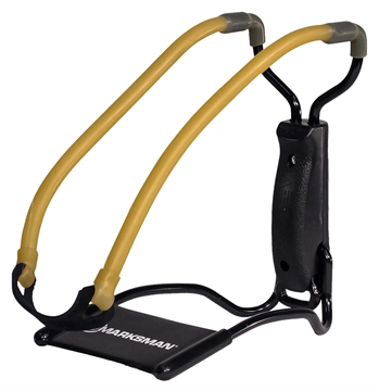 Picture of Marksman Marksman Folding Slingshot Yellow Classic Band Black Molded Handle 3040